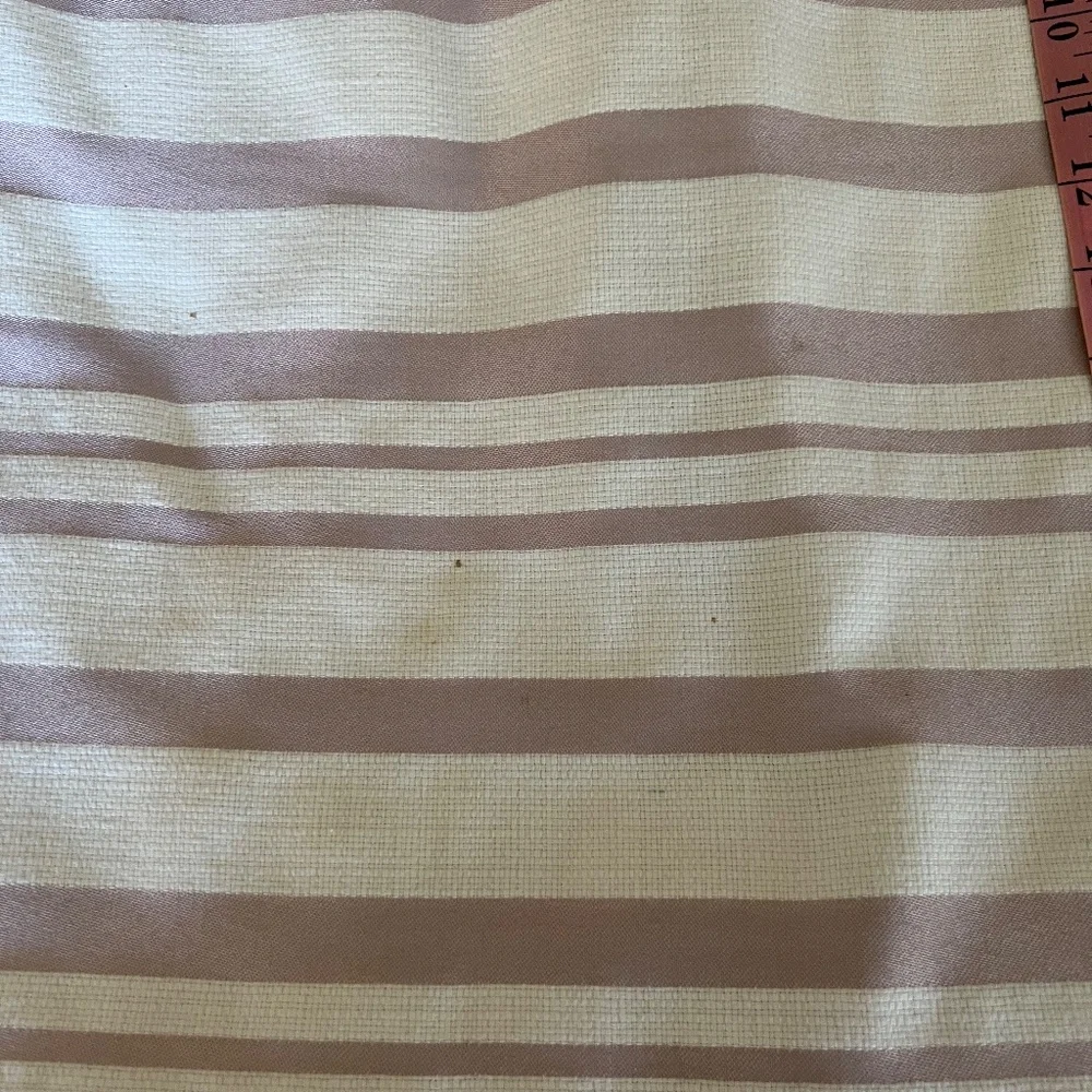 J. Crew Pink and White Striped Cap Sleeve Suiting Dress Size 2